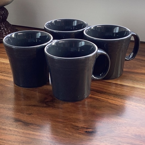 Fiesta Dining Fiestaware Fiesta Slate Dark Grey Coffee Mugs Poshmark